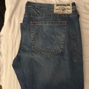 True Religion Blue Relaxed Jeans Classic Style